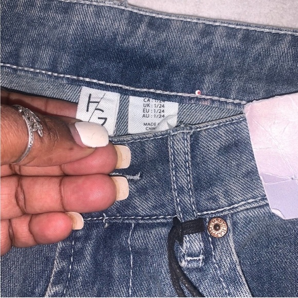 Denim Maxi High Split skirt 1/24 - Picture 5 of 5